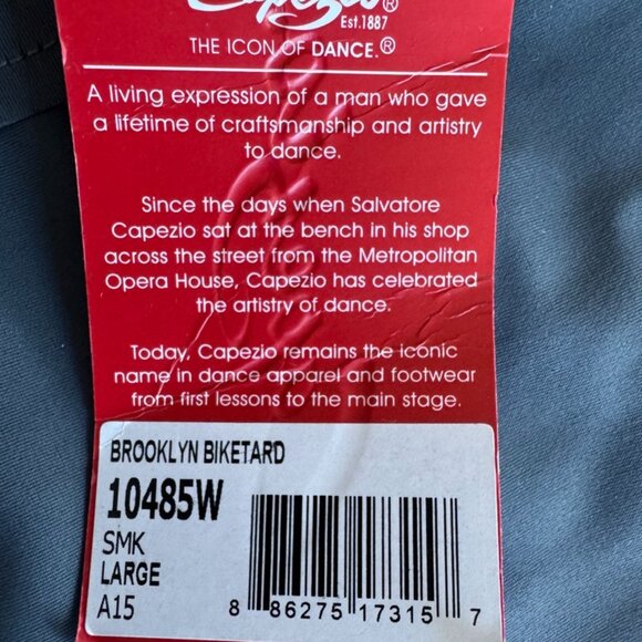 NWT Bradon x Capezio Brooklyn Biketard Leotard Dance Costume - Picture 9 of 12